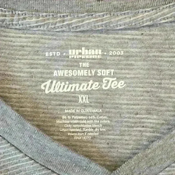 Grey Urban Pipeline Tee - Picture 3 of 4